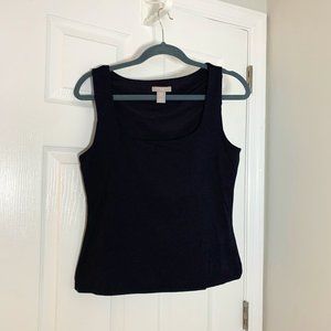 H&M Fitted Black Tank | Size M